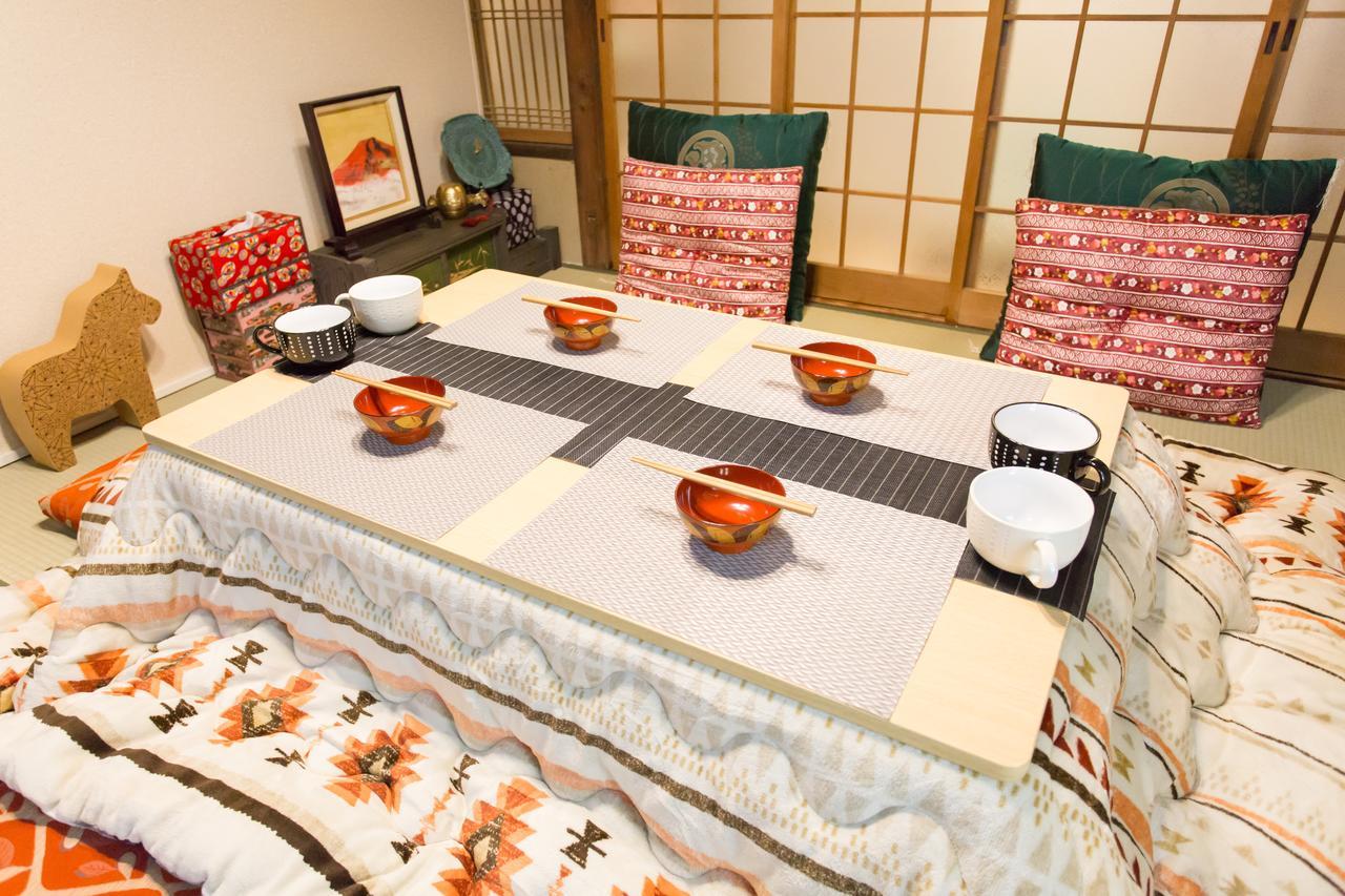 City Center 200 Years Old Traditional House Next To 2 Train Lines Kyoto Eksteriør bilde
